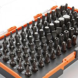 Juego De 85 Puntas De Atornillar De 1/4" En Caja De Plástico ALYCO ORANGE, Referencia 170492