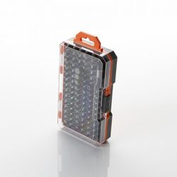 Juego De 85 Puntas De Atornillar De 1/4" En Caja De Plástico ALYCO ORANGE, Referencia 170492