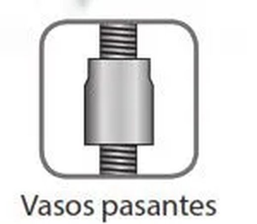 Juego De Vasos y Accesorios Pasantes 47 Pzas De 1/4" ALYCO