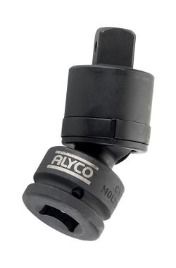 Junta universal con conexión de 1” para aprietes angulares con llaves de vaso de impacto Alyco. Referencia 198495