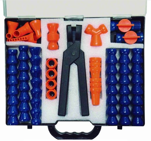 Kit Manguera Refrigerante Flexible De 1/2"