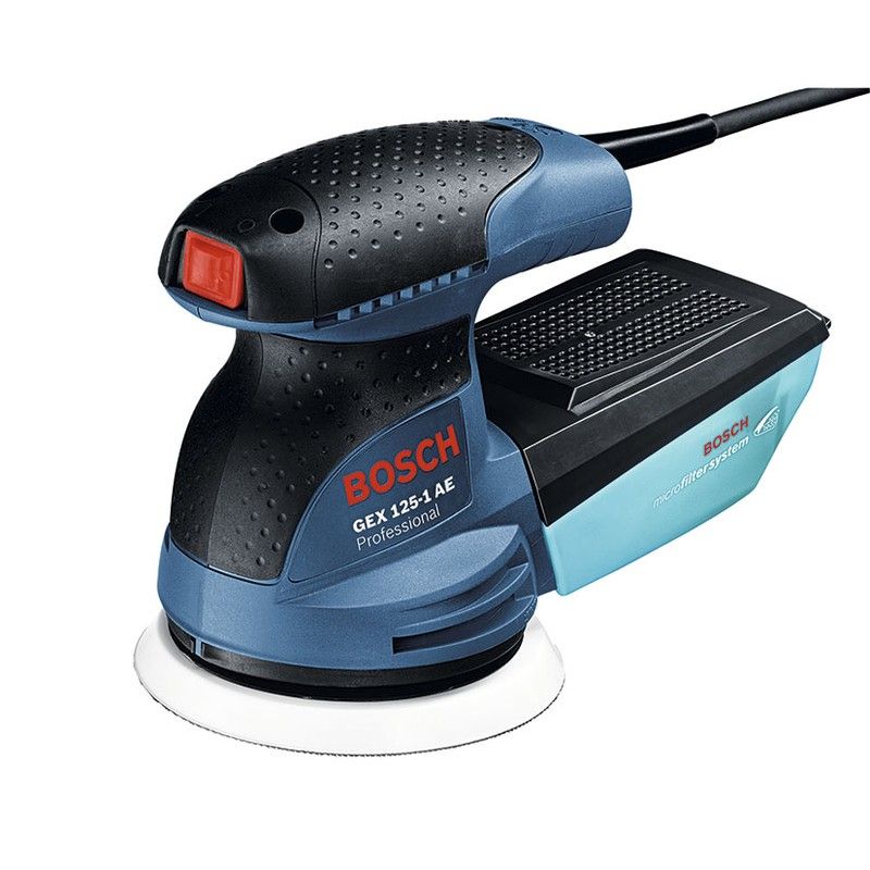 Lijadora excéntrica BOSCH GEX 121-1 AE.Compacta y fácil manejo. Ref. 5585x544