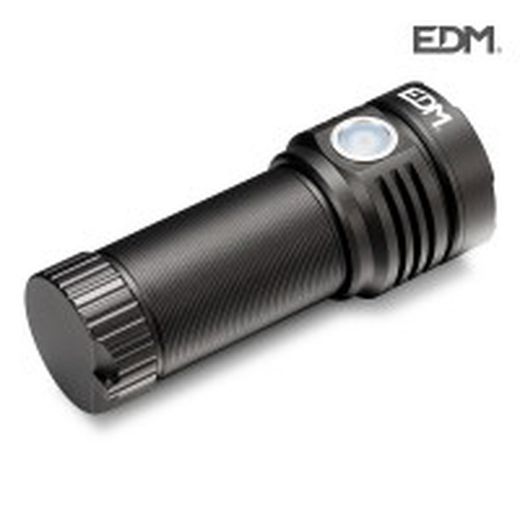 Linterna Led Flashlight 3 X Osram Recargable Edm.Modo Potente:1400 Lumens/1h; Modo Media Potencia: 350 Lumens/2.5h; Modo Suave: 80 Lumens/9 Horas; Modo Turbo+Modo Potente: 3300 Lumens/30 Seg+ 1400 Lumens/45 Min.