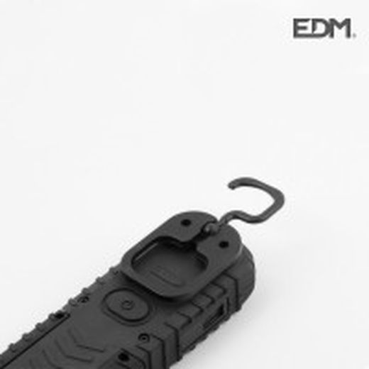 Linterna Led Luz Frontal Dos Potencias,Luz Superior, Indicador Bateria.Recargable.300lumens Frontal, 90 Lumens Superior Edm