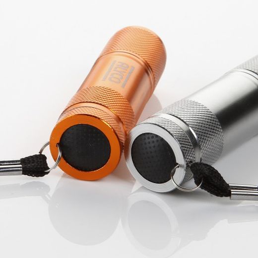 Linterna Tubular De Bolsillo Aluminio 9 Led ALYCO ORANGE, Referencia 170955
