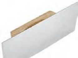 Llana Rectangular Afilada Inox. 300x150. Referencia 195768.