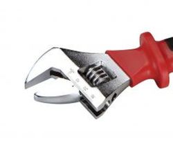 Llave Ajustable Aislada 1000 v VDE ALYCO, Referencia 172295 De 200 y Referencia 172296 De 250 Milimetros