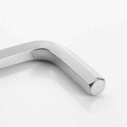 Llave acodada hexagonal tipo Allen con acabado niquelado ALYCO ORANGE, Referencia 170681 a 170692