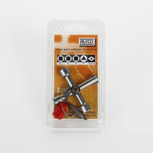 Llave Cabinas De Control Agua, Gas, Electrico  De 60 Milimetros, Referencia 191990