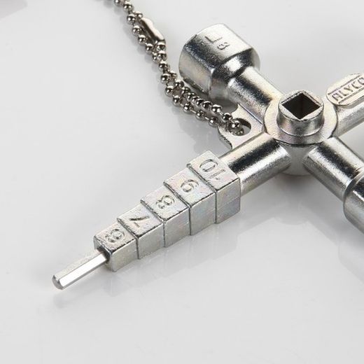Llave De Control De Cabinas Agua, Gas, Electrico De 70 Milimetros, Referencia 191995