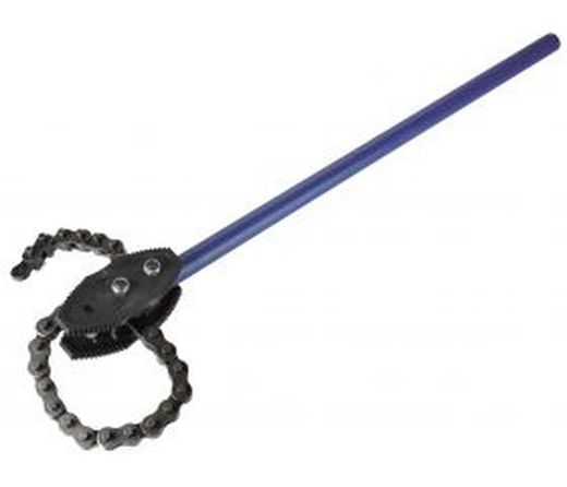 Llave De Cadena De Acero Para Trabajos Pesados De 900 Milimetros, 4" Tubo Gas, Referencia 111344