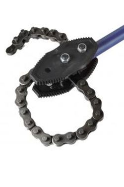 Llave De Cadena De Acero Para Trabajos Pesados De 900 Milimetros, 4" Tubo Gas, Referencia 111344