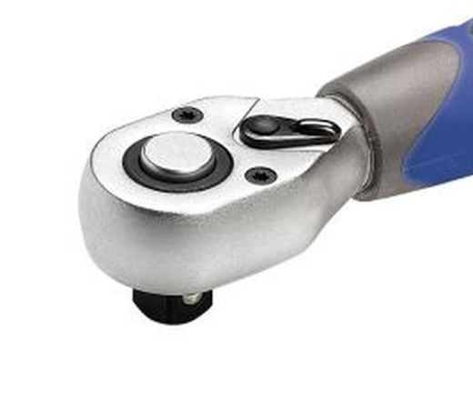 Llave De Carraca Corta De 3/8" De 72 Dientes ALYCO, Referencia 192246