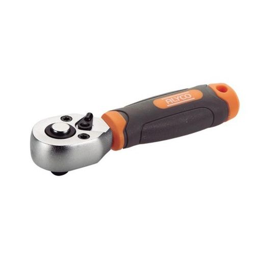 Llave De Carraca Corta De Cuadradillo 1/4" 72 Dientes ALYCO ORANGE, referencia 170718