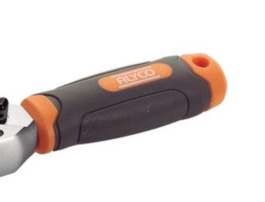Llave De Carraca Corta De Cuadradillo 1/4" 72 Dientes ALYCO ORANGE, referencia 170718