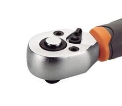 Llave De Carraca Corta De Cuadradillo 1/4" 72 Dientes ALYCO ORANGE, referencia 170718