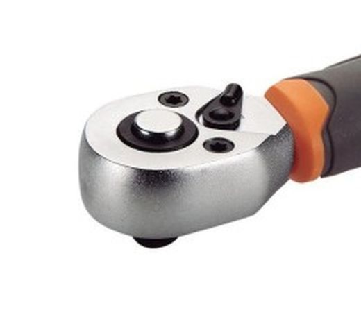 Llave De Carraca Corta De Cuadradillo 1/4" 72 Dientes ALYCO ORANGE, referencia 170718