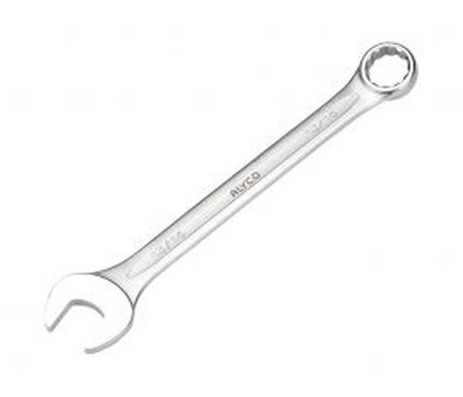 Llave de apriete combinada de boca abierta y boca estrella, medida en pulgadas Alyco, Referencia 190100 a Referencia 190132