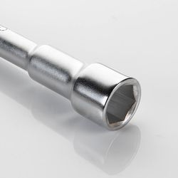 Llave De Pipa 2 Bocas Abiertas 6X6 Caras Hexagonales ALYCO.