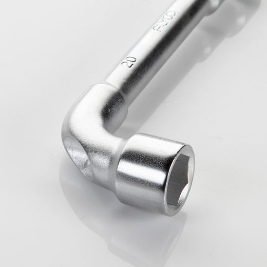 Llave De Pipa 2 Bocas Abiertas 6X6 Caras Hexagonales ALYCO.