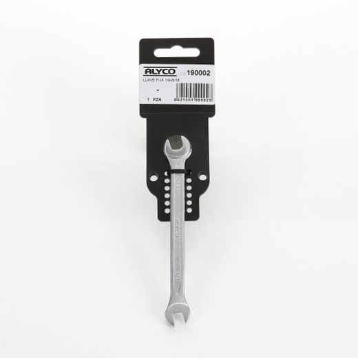 Llave Fija de dos bocas para aprietes en pulgadas Alyco, Referencia 190002 a Referencia 190030