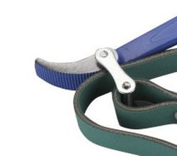 Llave Forjada Con Correa De Cuero De 9" 225 Milimetros