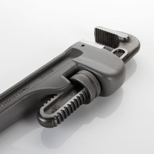 Llave Stillson De Aluminio Reforzada Para Tubos ALYCO, Referencia 111410 de 10", Referencia 111412 de 12", Referencia 111414 de 14", Referencia 111418 de 18", Referencia 111424 de 24" y Referencia 111436 de 36"