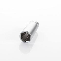 Llave De Vaso de Cuadradillo de 1/2" Hexagonal Serie Larga
