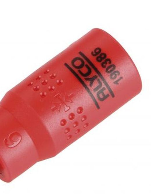 Llaves De Vaso Con Punta Hexagonal Aislados VDE De 1/4" ALYCO, Referencia 190383 a Referencia 190386