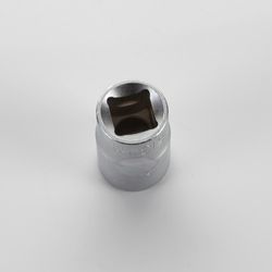 Llave de vaso de cuadradillo de 3/8" con boca de perfil hexagonal en medida de milimetros ALYCO, Referencia 192208 a 192222