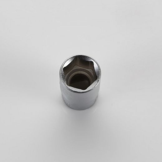 Llave de vaso de cuadradillo de 3/8" con boca de perfil hexagonal en medida de milimetros ALYCO, Referencia 192208 a 192222