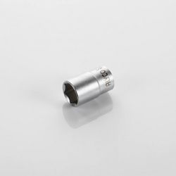 Llave de vaso de cuadradillo de 3/8" con boca de perfil hexagonal en medida de milimetros ALYCO, Referencia 192208 a 192222