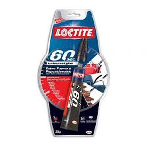 Adhesivo Universalextra Fuerte Y Reposicionable 60 Sec. 20 Gramos Loctite