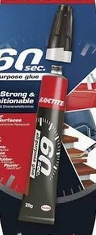 Adhesivo Universalextra Fuerte Y Reposicionable 60 Sec. 20 Gramos Loctite