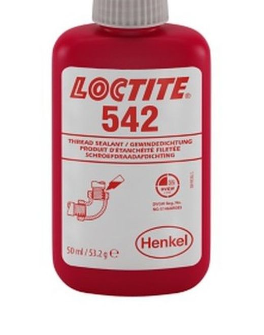 Loctite® 542 50 Ml Sellador De Roscas - Resistencia Media.