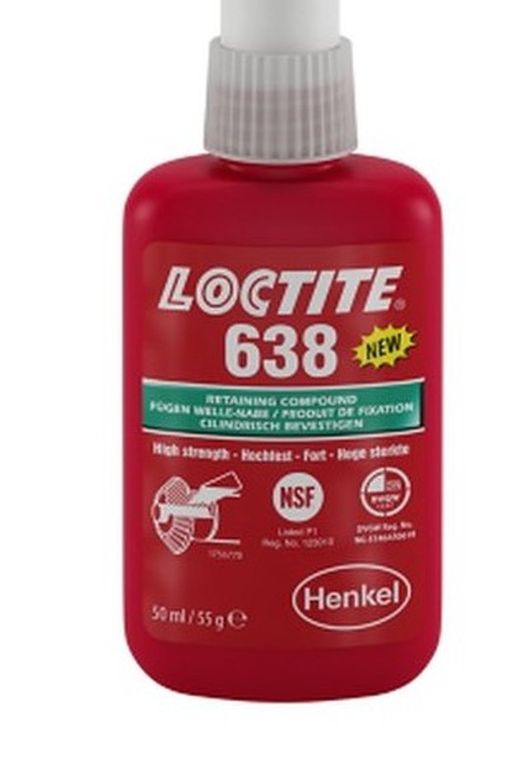 Loctite® 638 50ml Retenedor - Alta Resistencia.