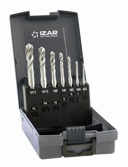 Macho De Maquina Rosca Metrica de Ranura Helicoidal y Mango Reforzado Hsse Din371, Referencia 3150