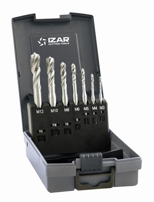 Macho De Maquina Rosca Metrica de Ranura Helicoidal y Mango Reforzado Hsse Din371, Referencia 3150