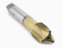 Macho De Maquina Rosca Gas Ranura Recta Mango Reforzado, Bsp, Hss, Din5156,  Inoxidable, Referencia 3126