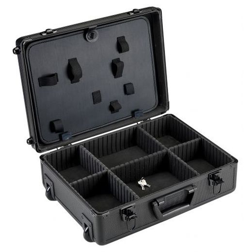 Maleta Trolley De Aluminio De 1 Bandeja Y Bolsa De Nylon Referencia 198154 ALYCO, Referencia 198115