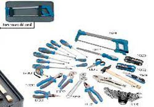 Maleta Aluminio Reforzada con Herramients 51 Piezas