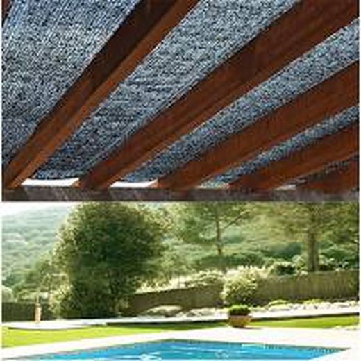 Malla de Sombreo con protección UV | Color Negro | Regula la temperatura y conserva tu privacidad
