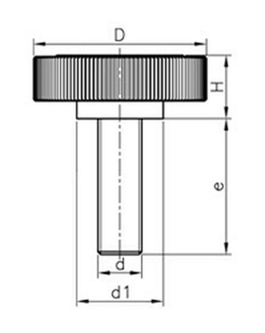 Pomo Mando Kn.  Referencia 110015