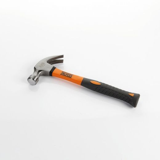 Martillo Uña Curva Americano Mango De Fibra De Vidrio ALYCO ORANGE , Referencias 170140 y 170142