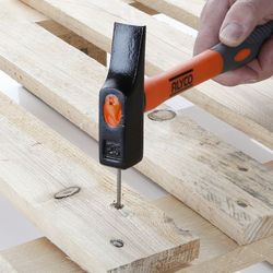 Martillo De Peña Para Ebanista Con Mango De Fibra De Vidrio ALYCO ORANGE , Referencias 170160, 170165 y 170167