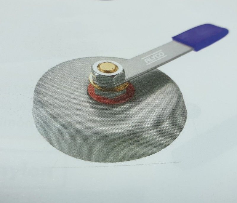 Masa Magnética Para Soldaduras 500a 3-3/8" 86mm Alyco. Referencia 198004.