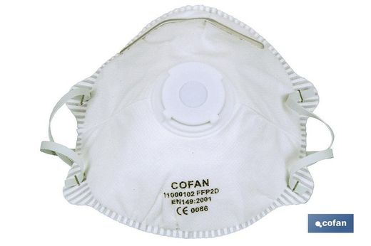 Mascarilla Con Valvula  Ffp2 Nr (D) Cat Iii