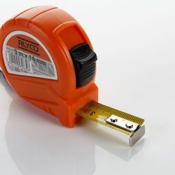 Flexómetro Métalico Cuerpo Bimaterial ALYCO ORANGE, de 3 o 5 Mts., Referencia 170830 y 170832