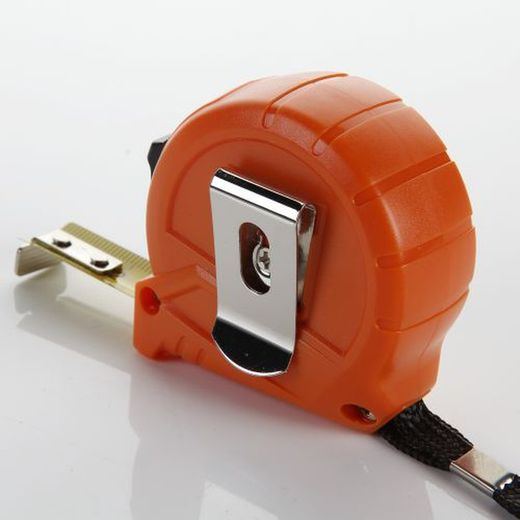 Flexómetro Métalico Cuerpo Bimaterial ALYCO ORANGE, de 3 o 5 Mts., Referencia 170830 y 170832