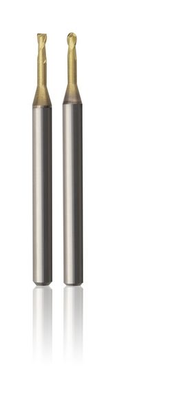 Microfresa de 2 Labios Plana de Metal Duro Alto Rendimiento, Grano Uf, Referencia 9470